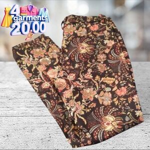 H & M floral jeggings size 8